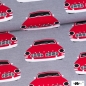 Preview: BIO Summersweat Vintage Cars, rot/grau Paapii