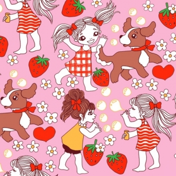 BIO Jersey Girls with strawberries, Sampsukka