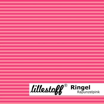 BIO Jersey Ringel Rapunzelpink, rosa/pink, lillestoff Kombi Susalabim